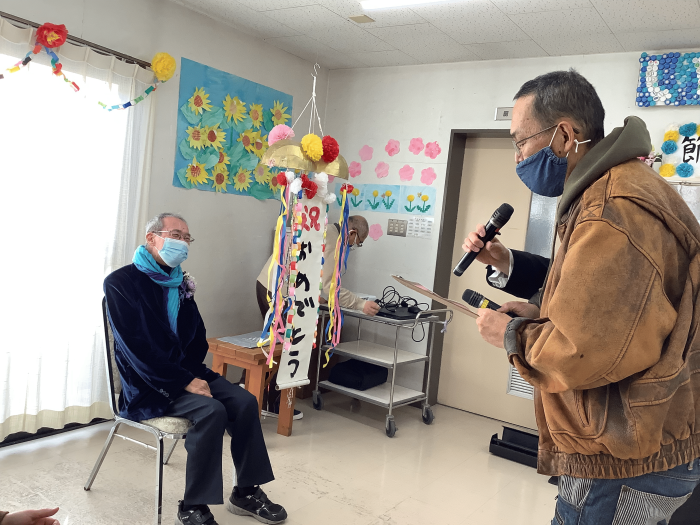 古希のお祝いをおこないました