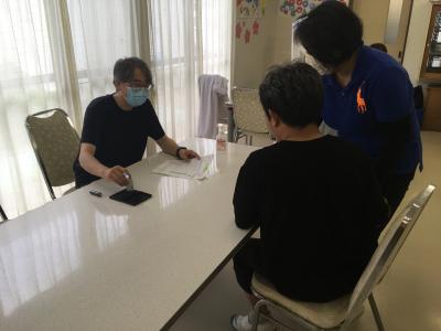 通園者への集団接種