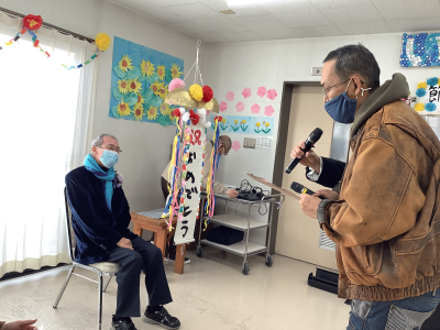 古希のお祝いをおこないました