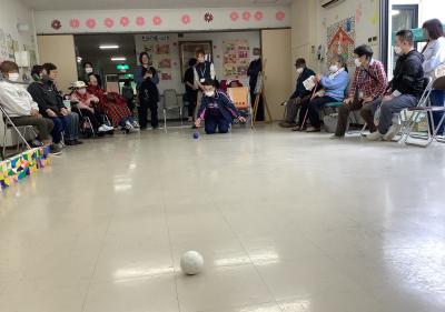 白熱したボッチャ