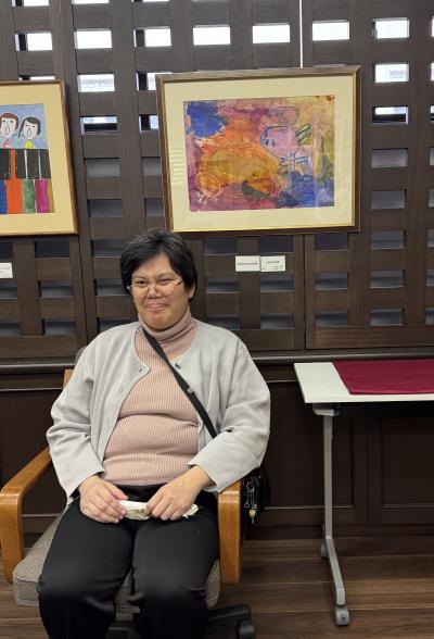 『旭川荘アートギャラリー』友の会会長賞を受賞しました