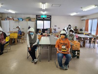 地震による土砂災害を想定した防災訓練を行いました